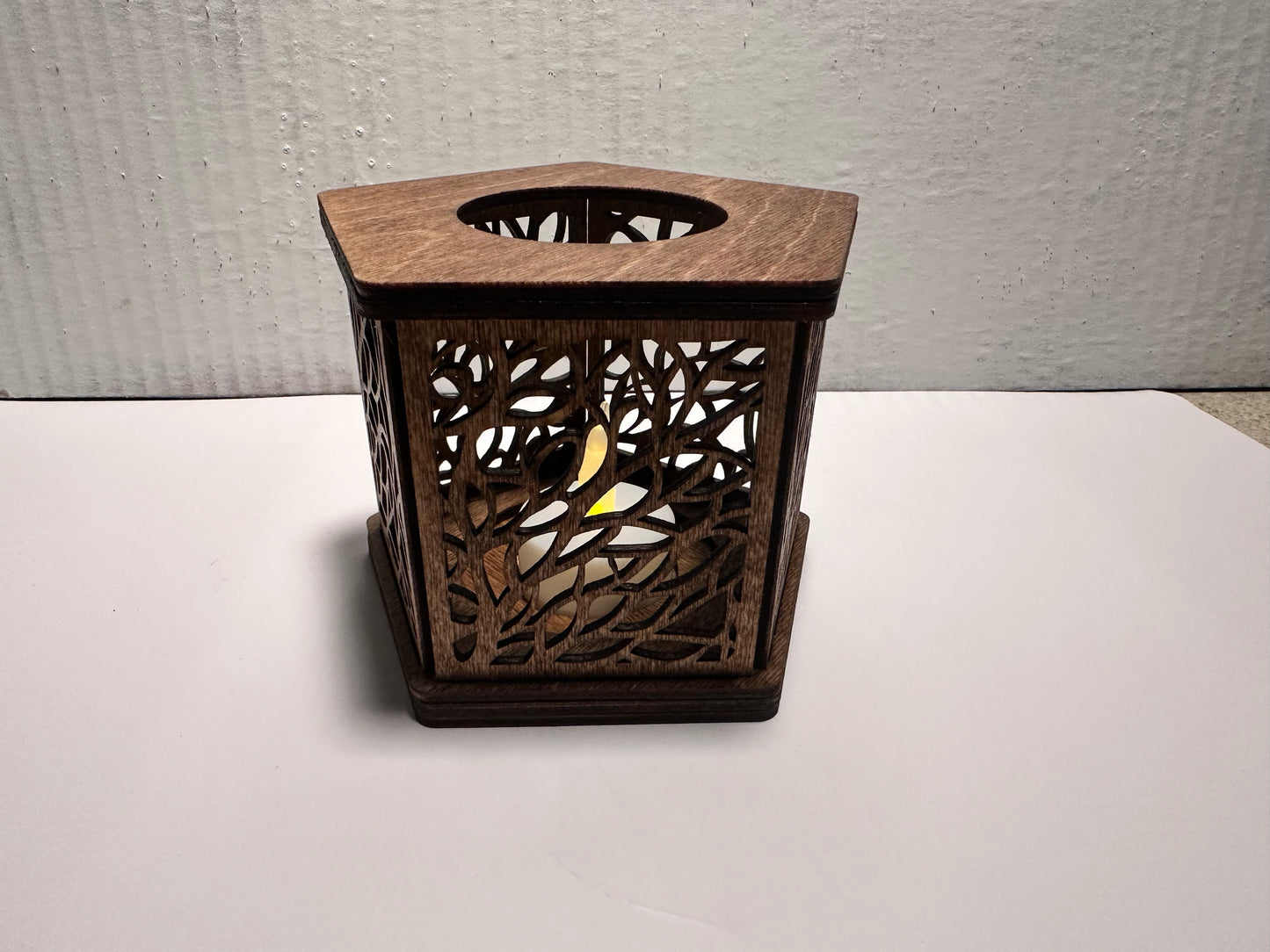 Wood Votive cup