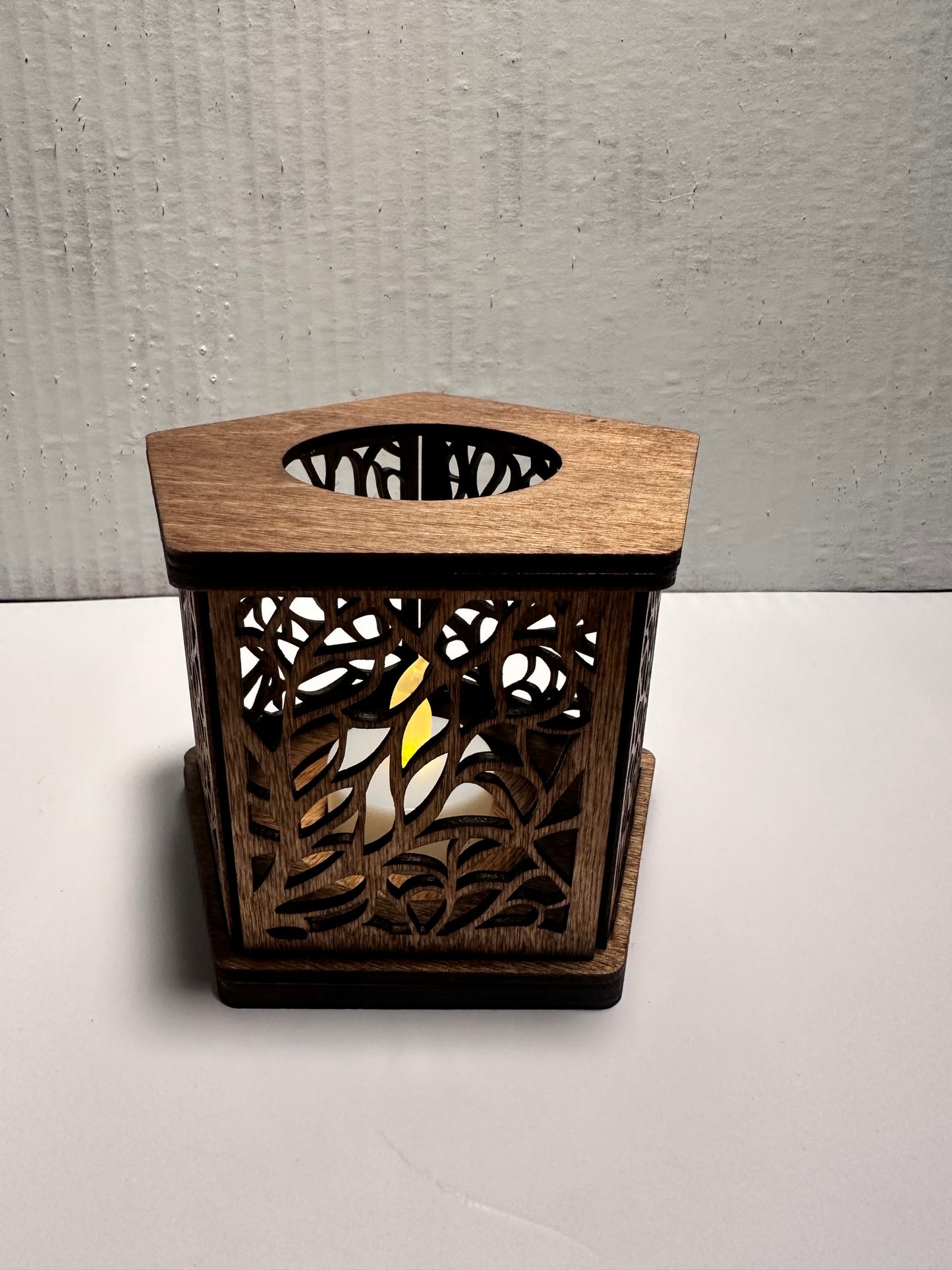 Wood Votive cup