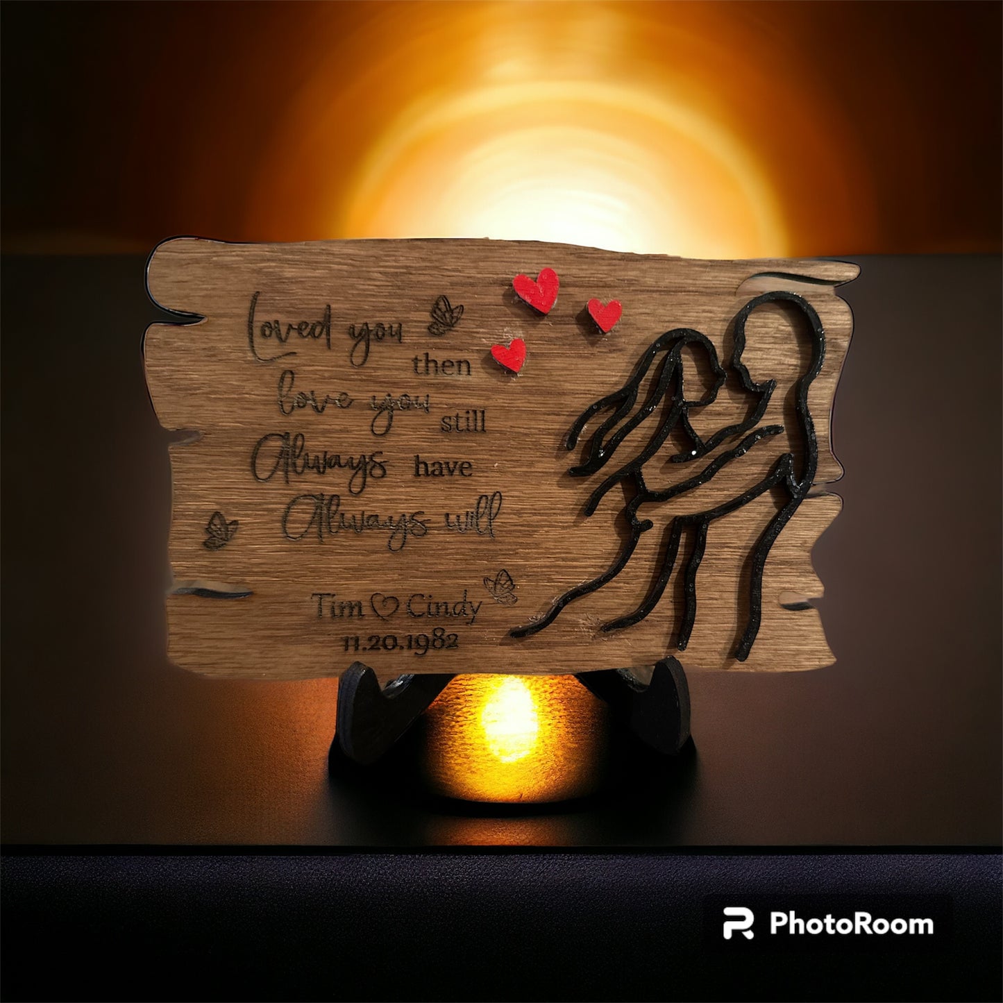Hand made love sign