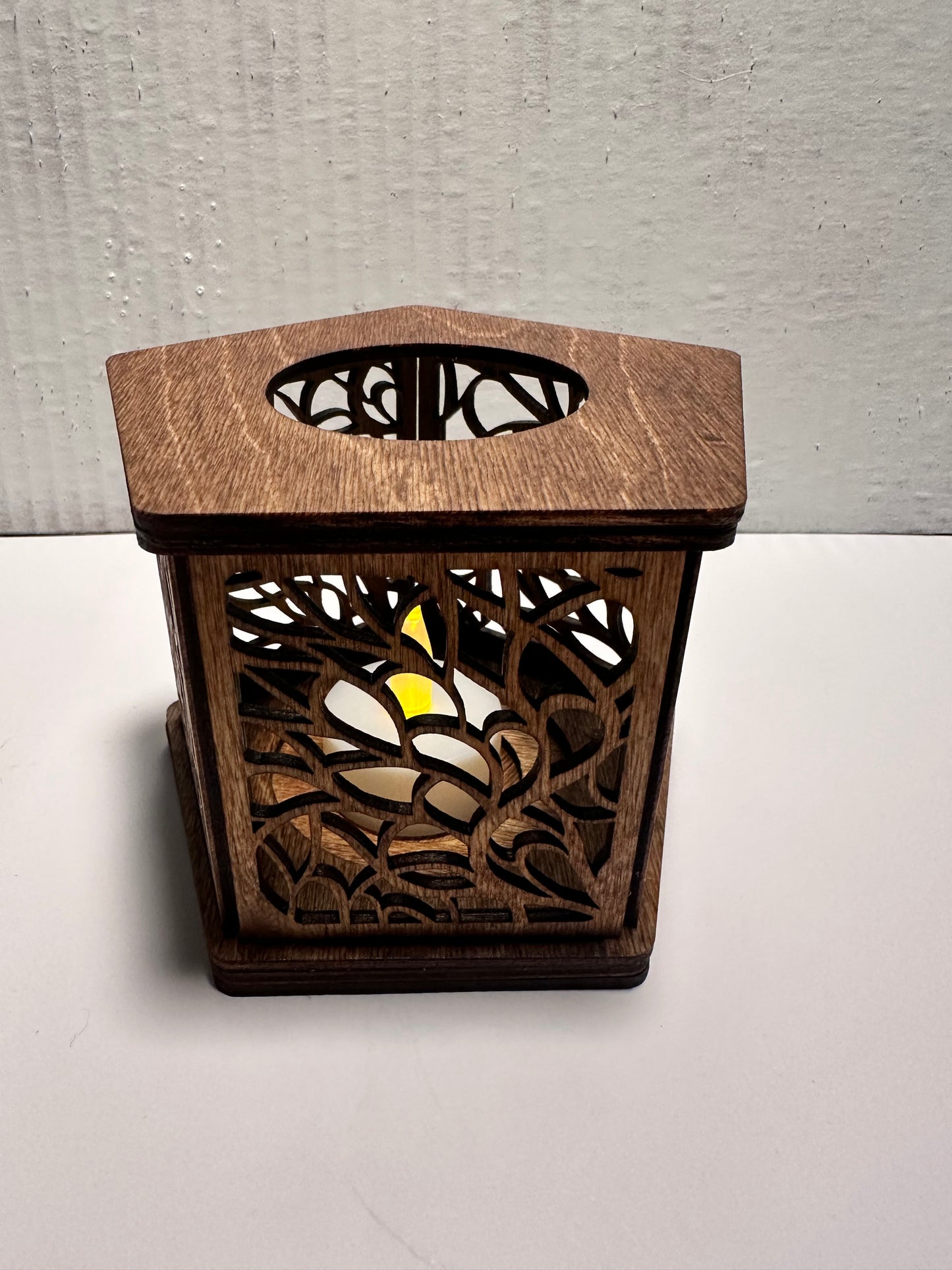 Wood Votive cup