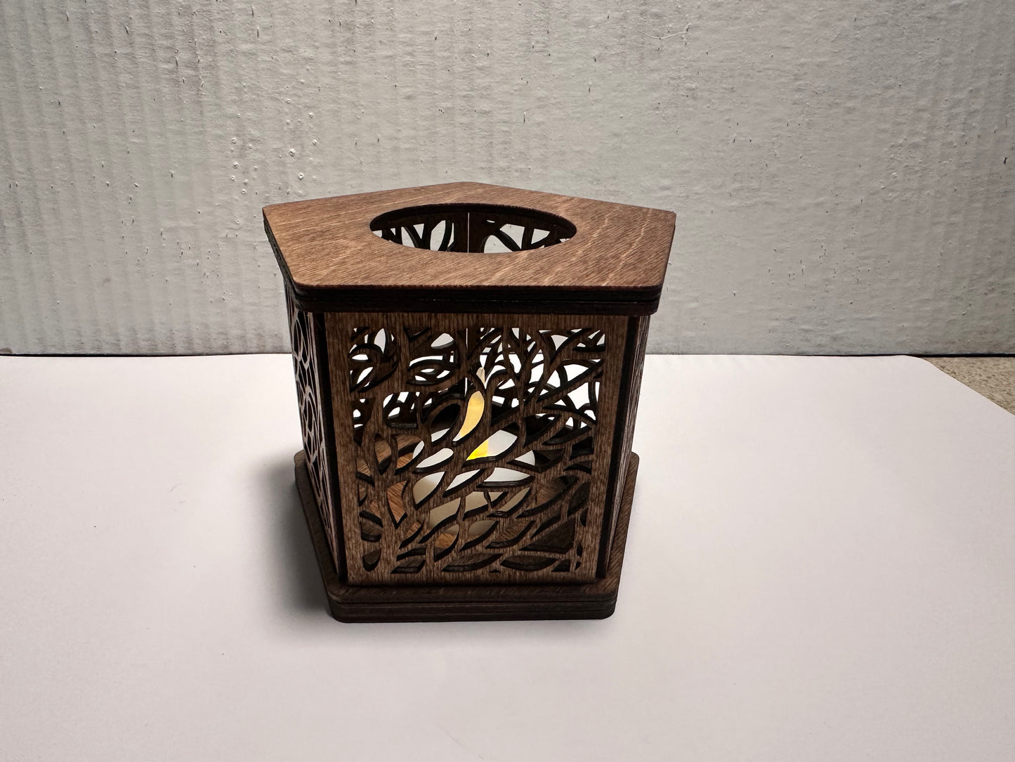 Wood Votive cup