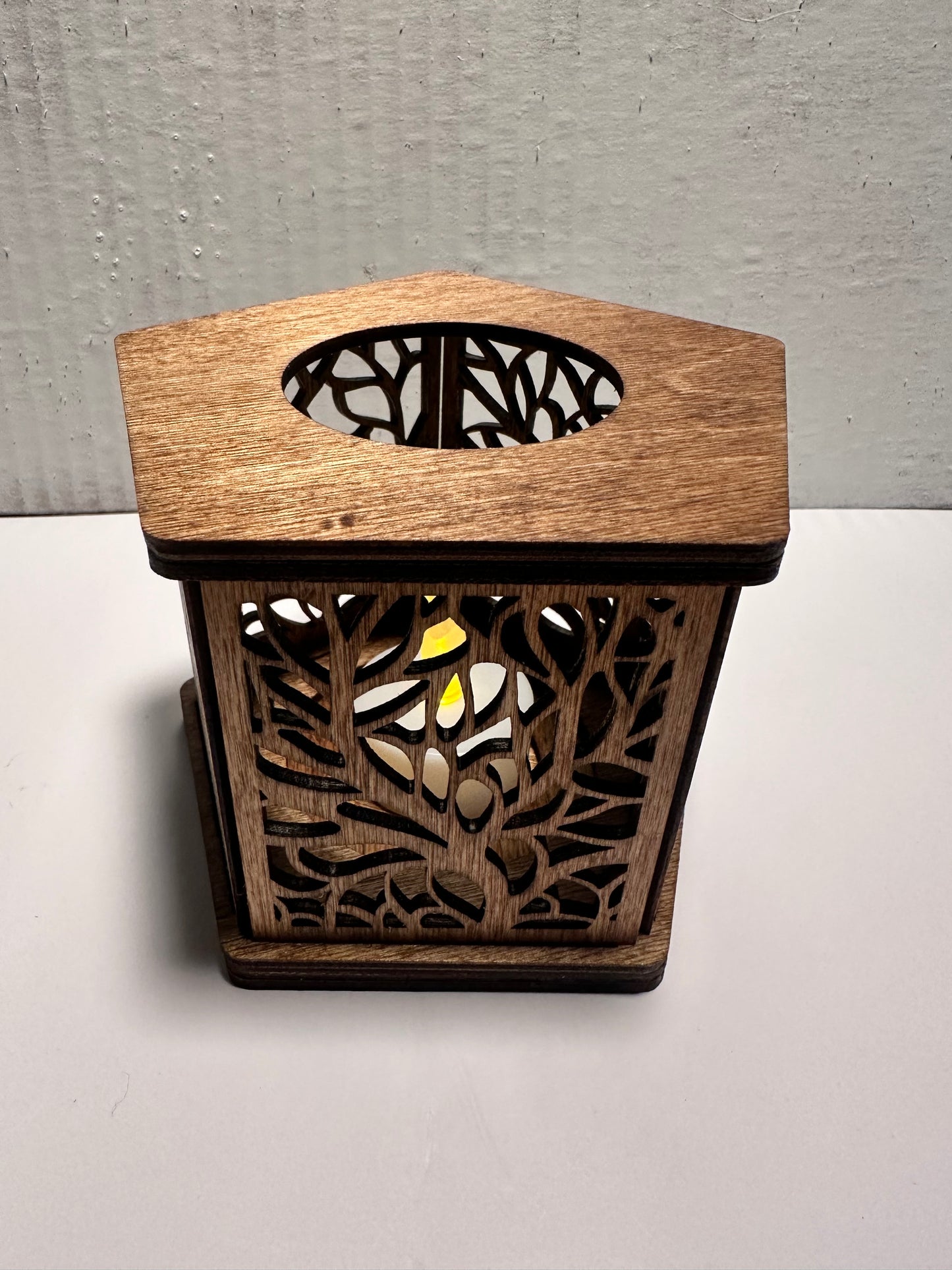 Wood Votive cup