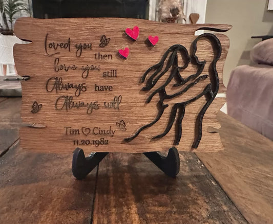 Hand made love sign
